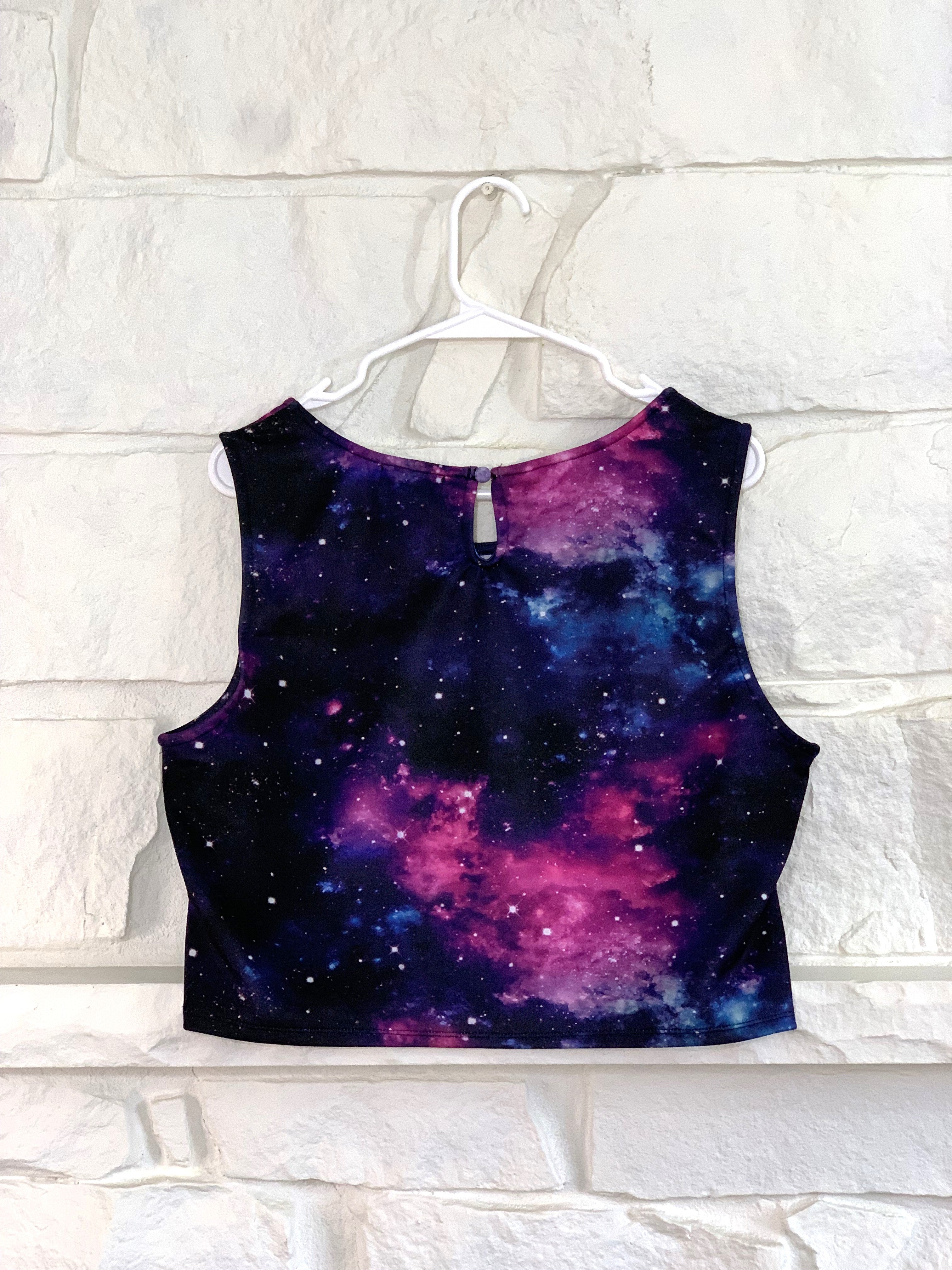Space Crop Top