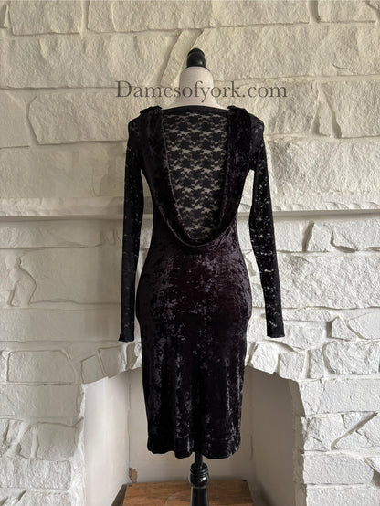 Velvet Elegy Dress