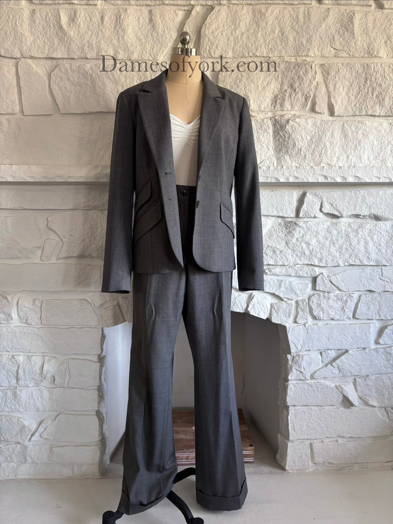 Ashen Line Blazer