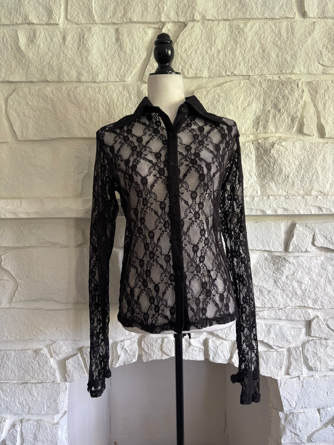 Queen of Darkness Lace Blouse