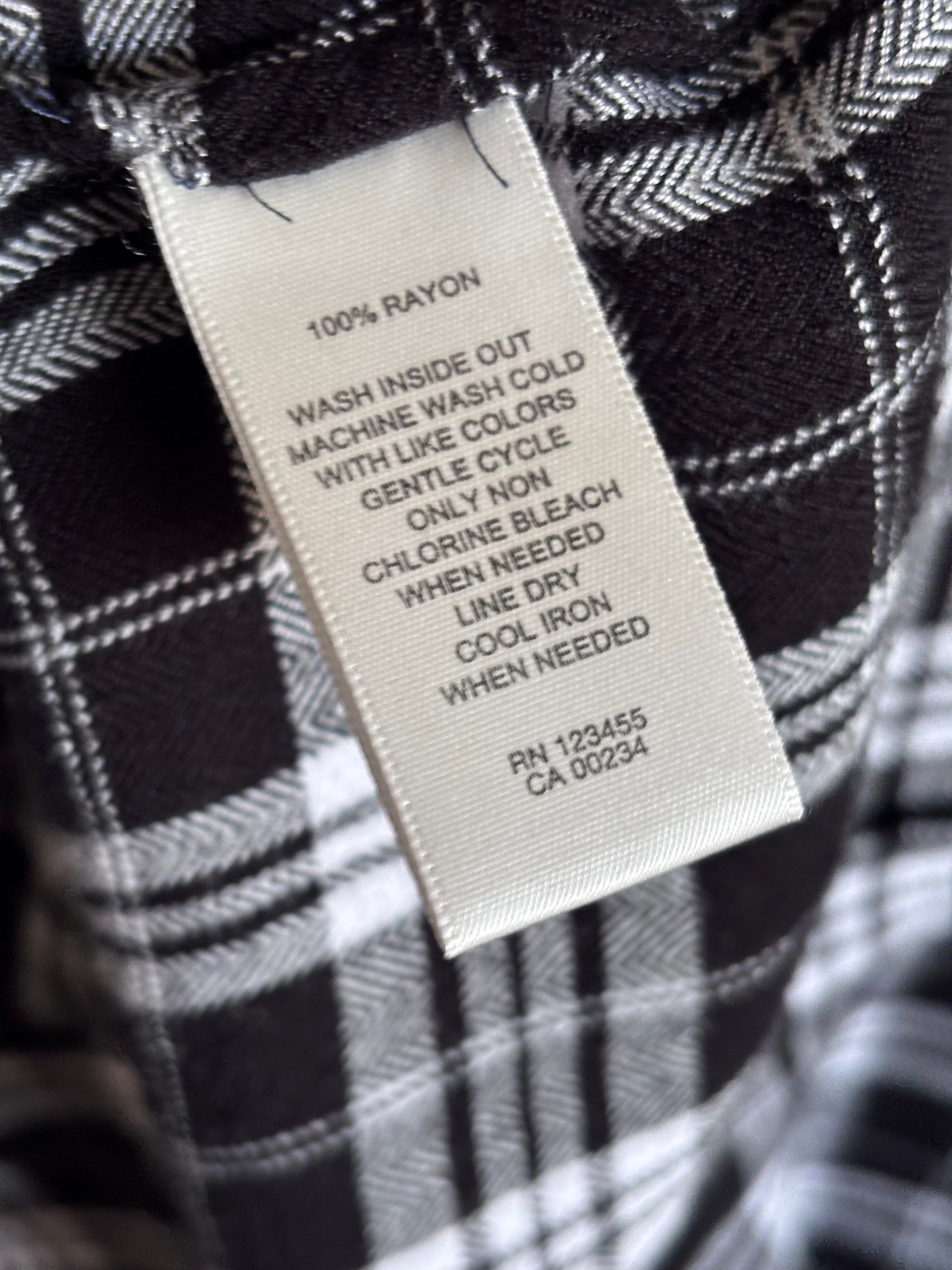 Plaid Laceback Shirt