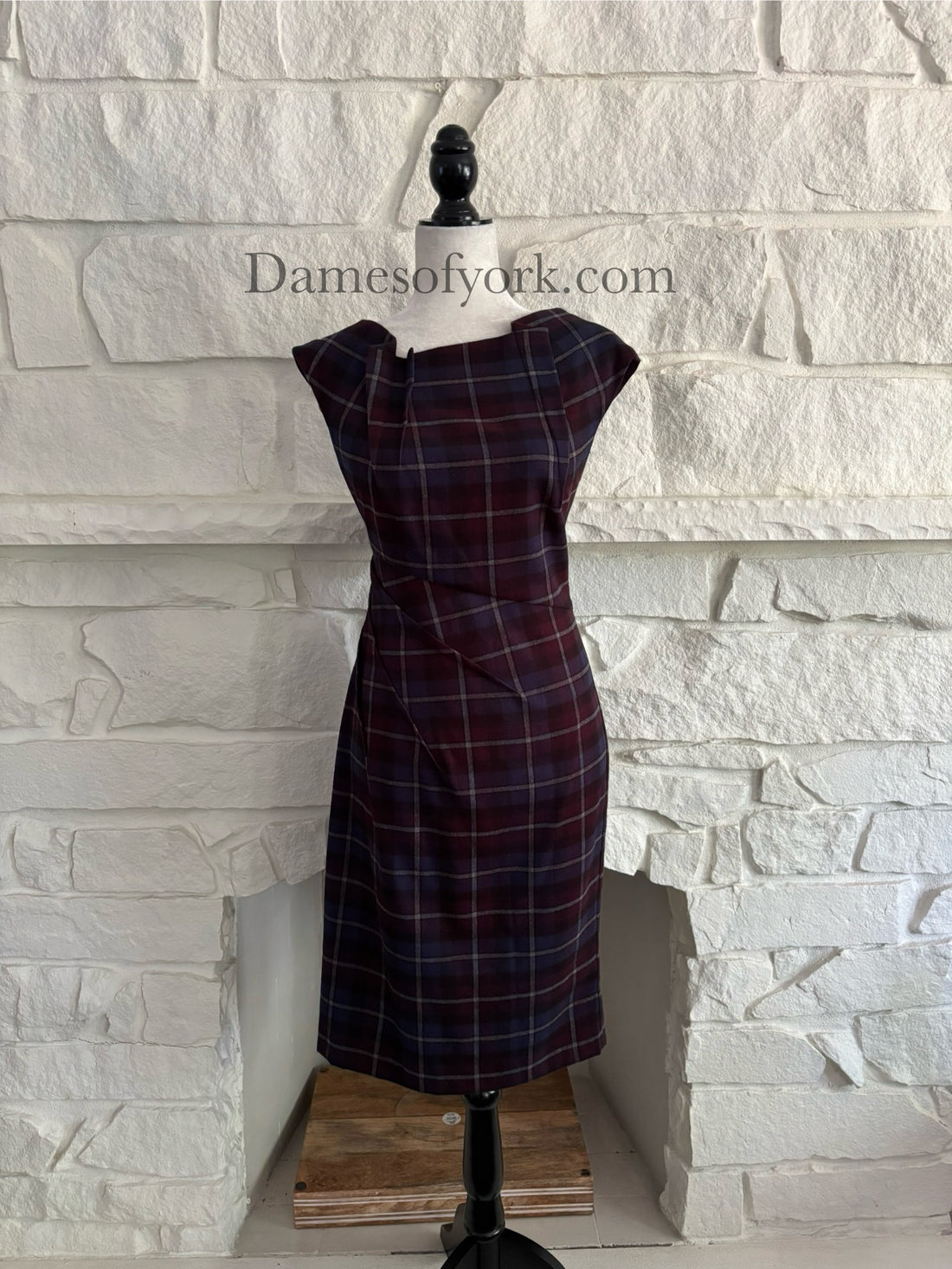 Classy Plaid Dress