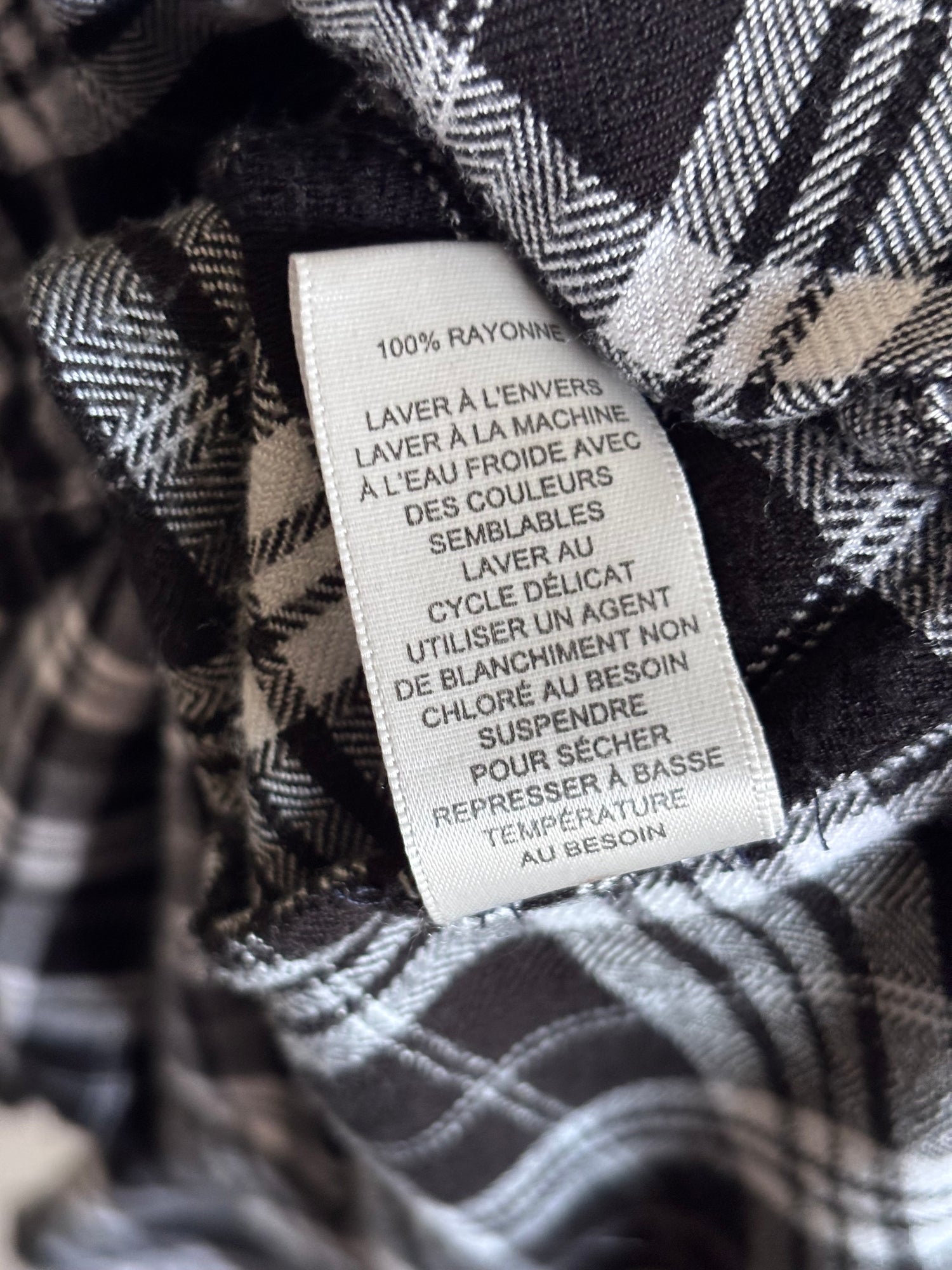 Plaid Laceback Shirt
