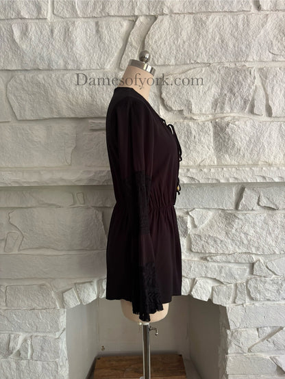 Midnight Meadow Romper