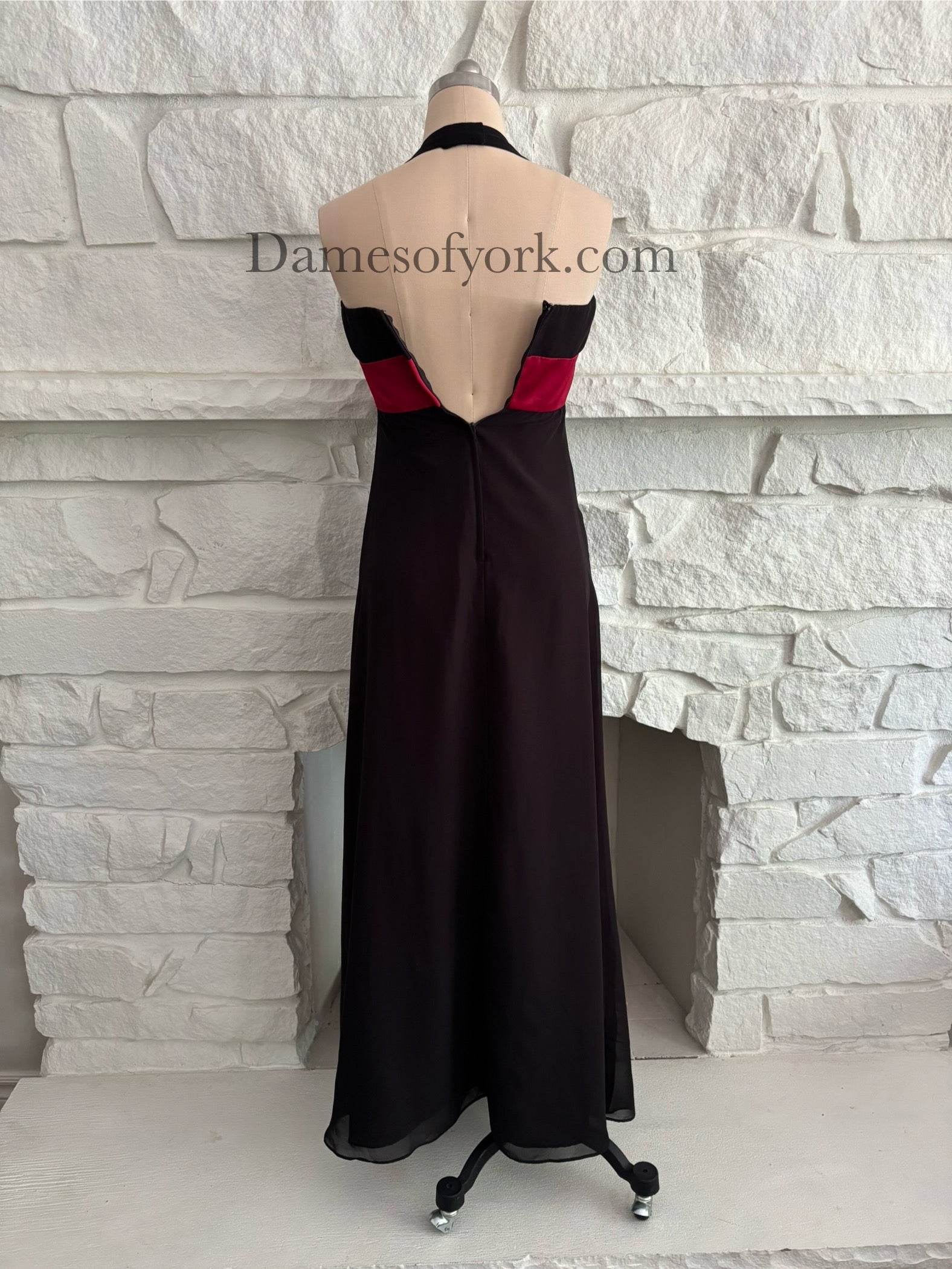 Red Sash Dress