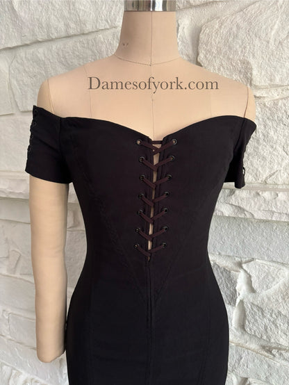 Dress with Corset Sleeve