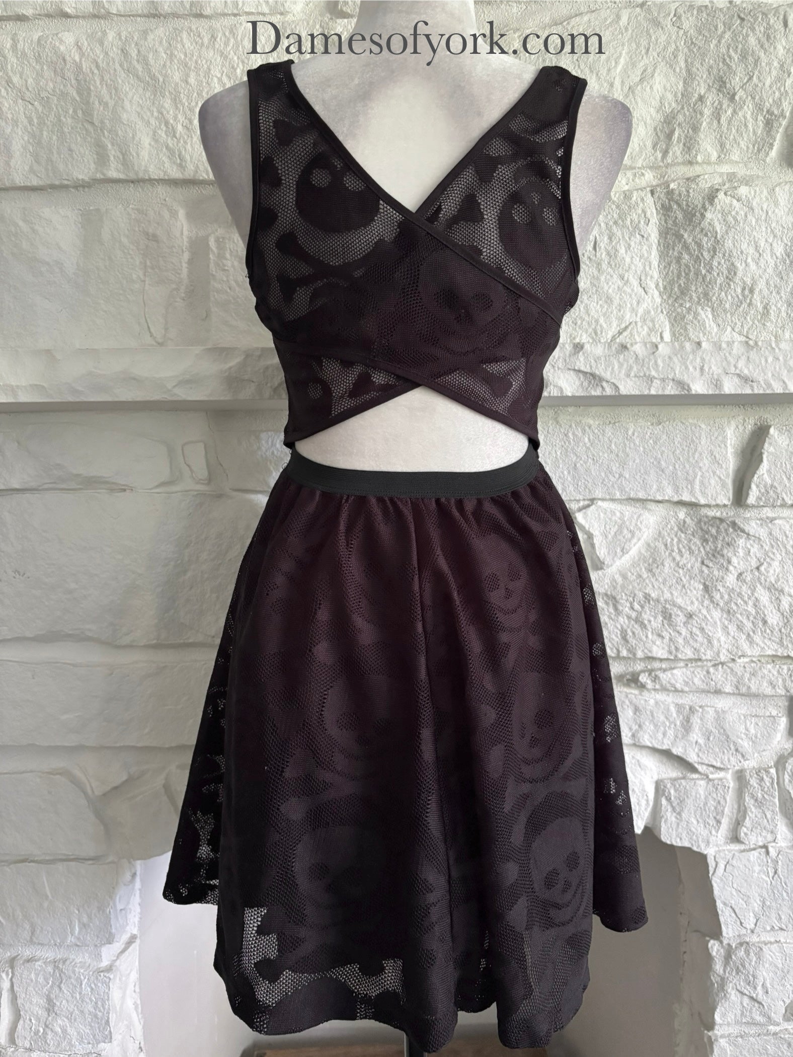 Skullveil Skater Dress