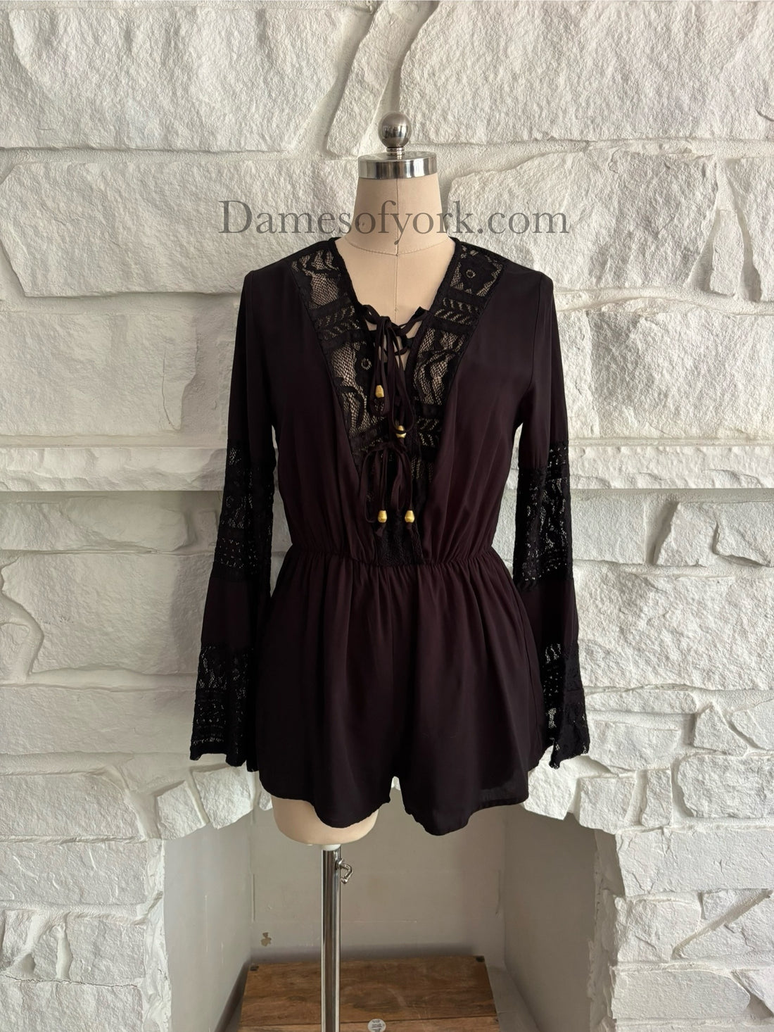 Midnight Meadow Romper