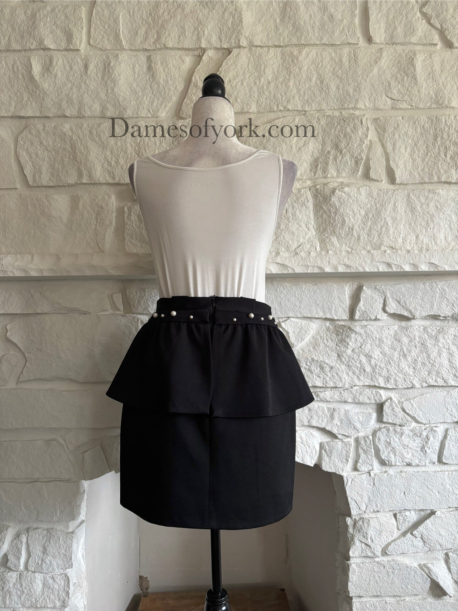Pearlcrest Peplum Skirt