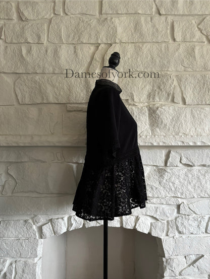 Lacecrest Peplum Top