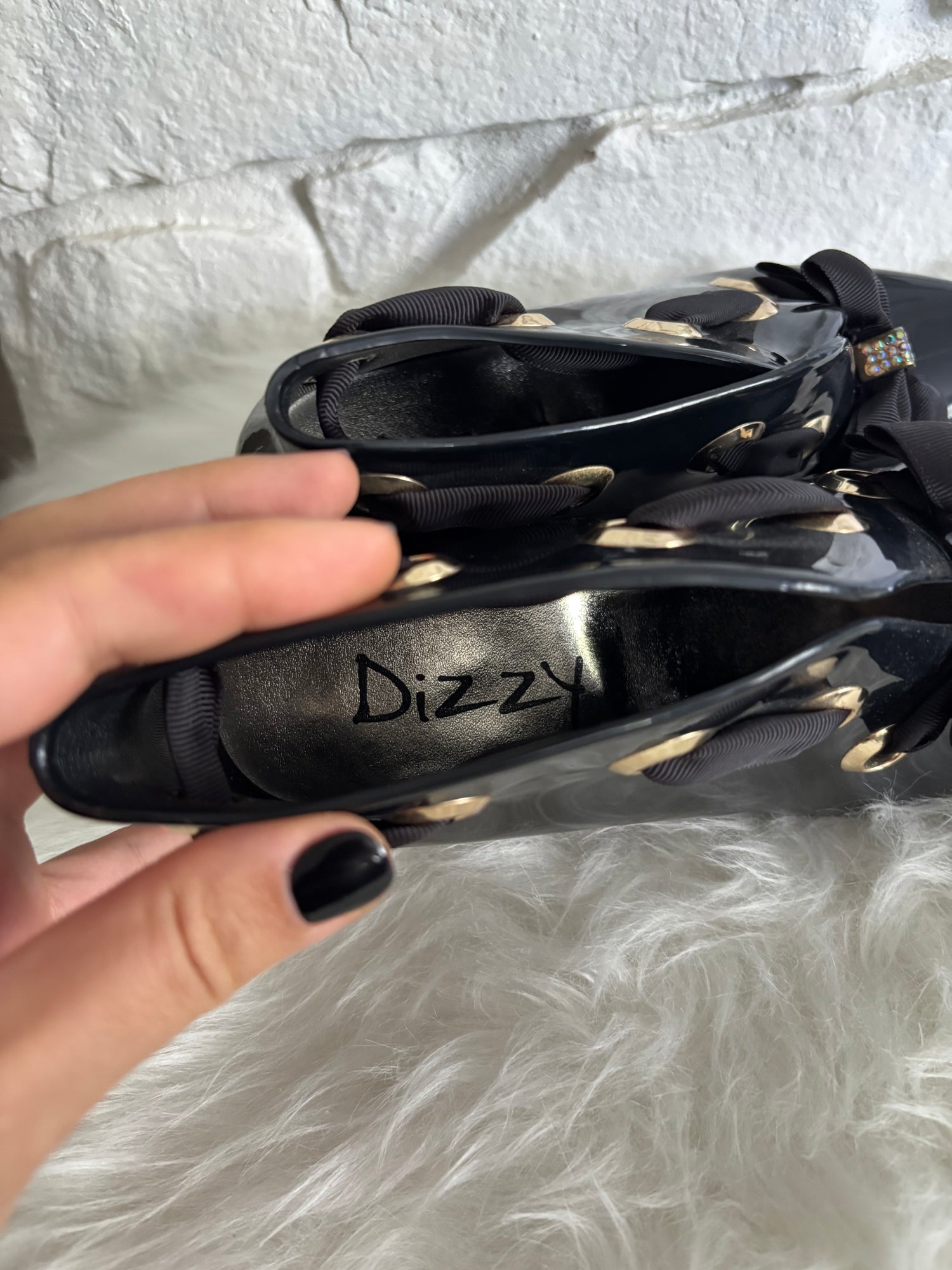 Gilded Bow Heels