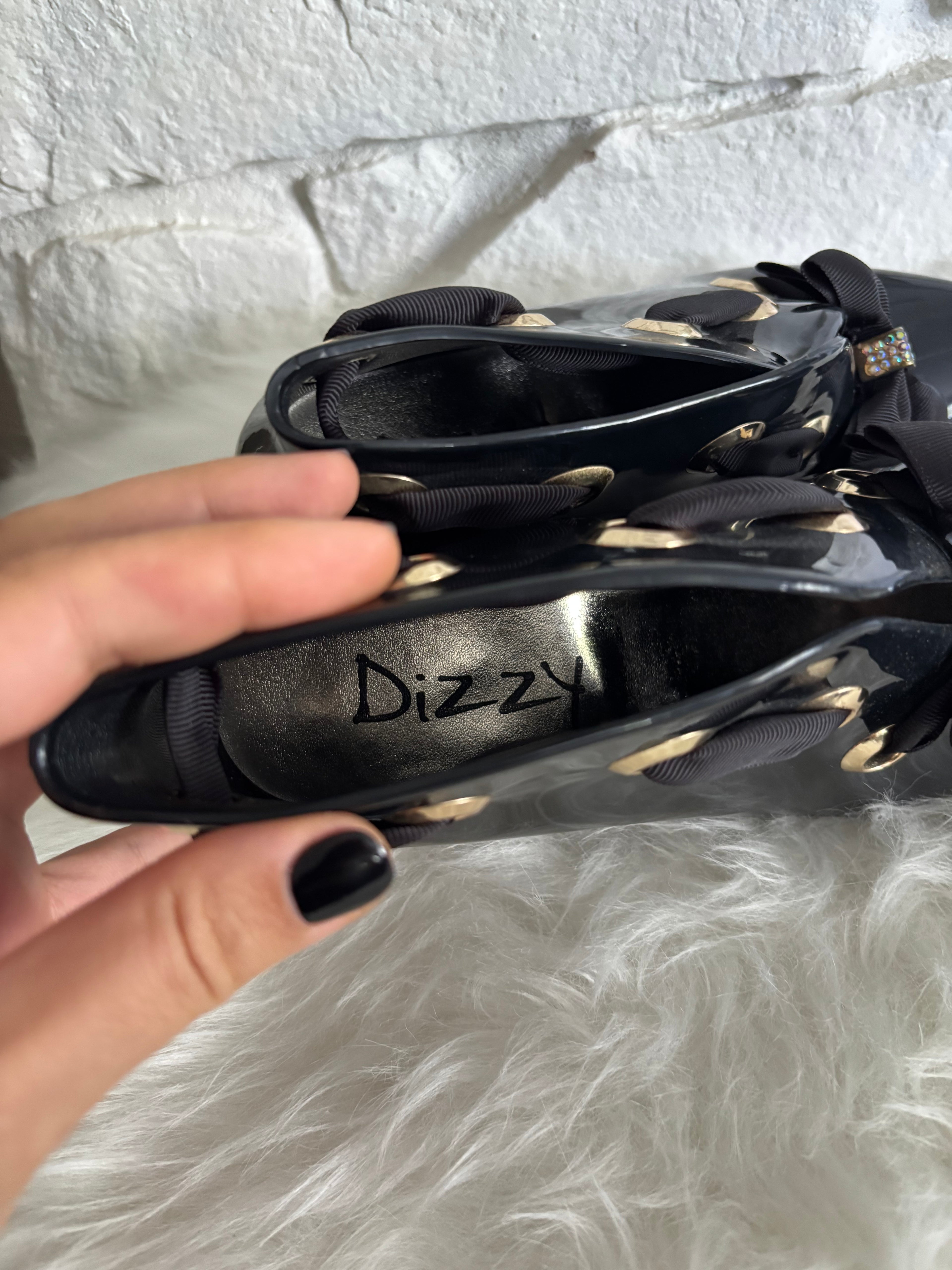 Gilded Bow Heels