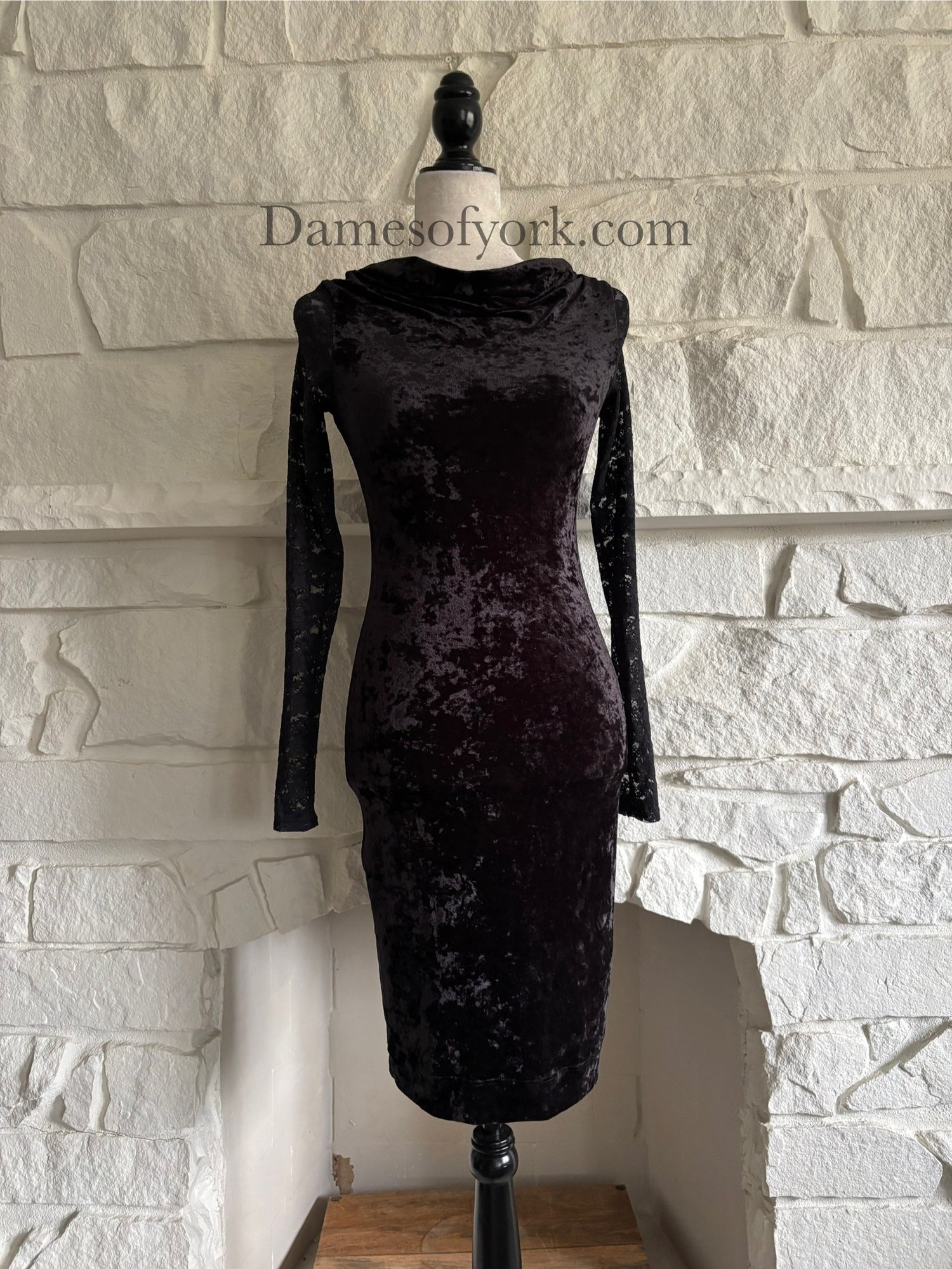 Velvet Elegy Dress