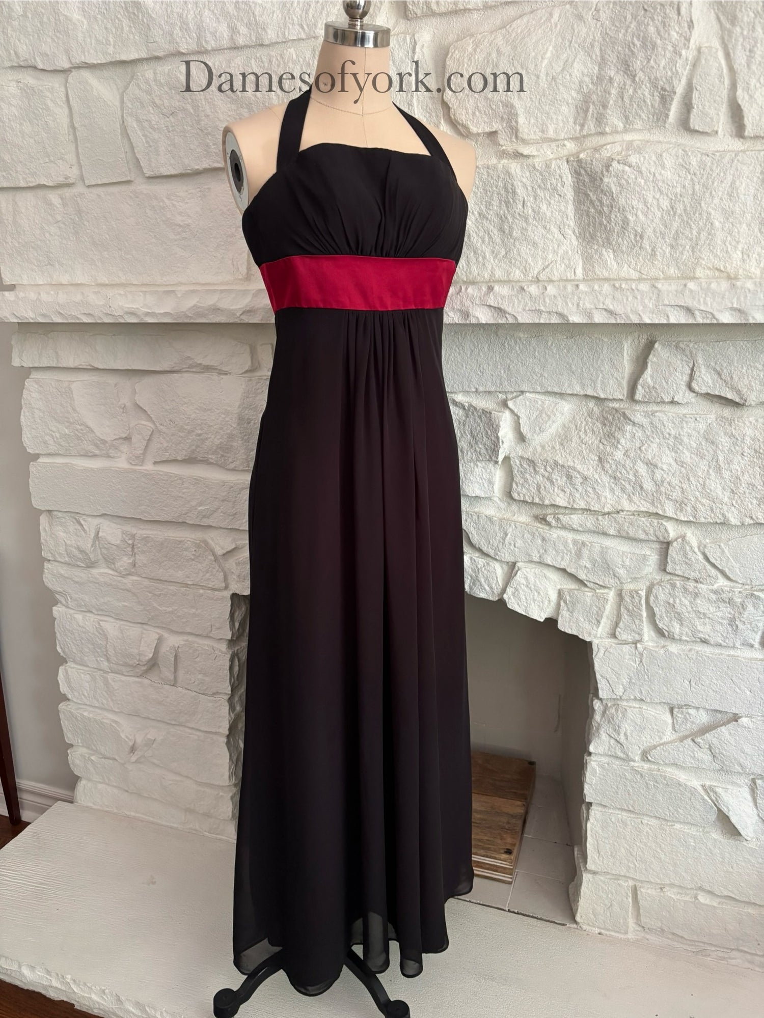 Red Sash Dress