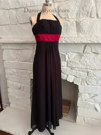 Red Sash Dress
