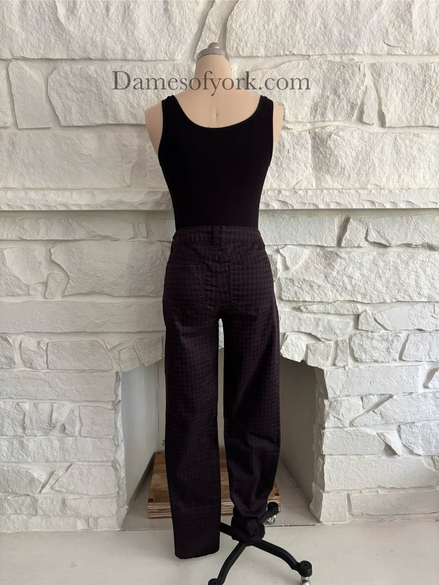 Houndstooth Skinny Jean