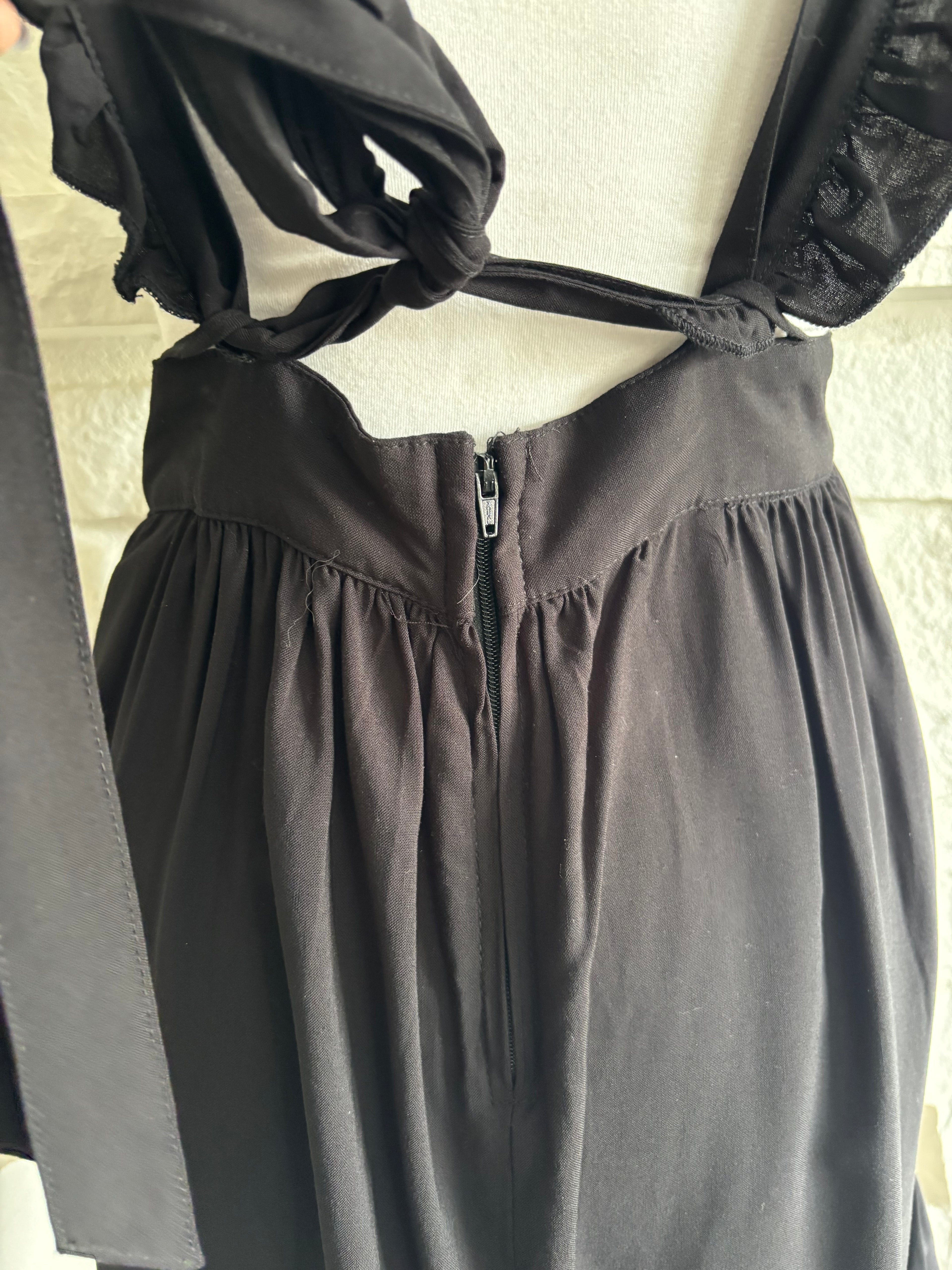 Ruffle Suspender Skirt