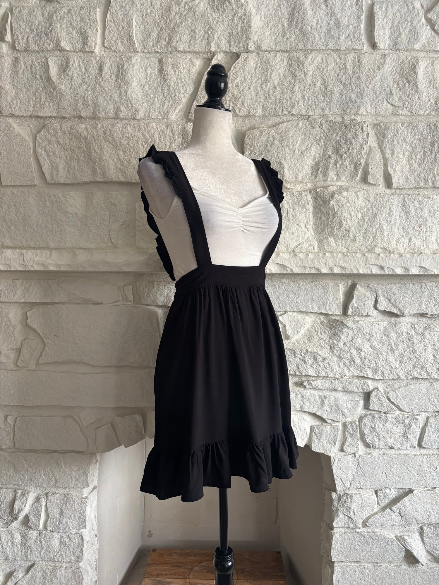 Ruffle Suspender Skirt