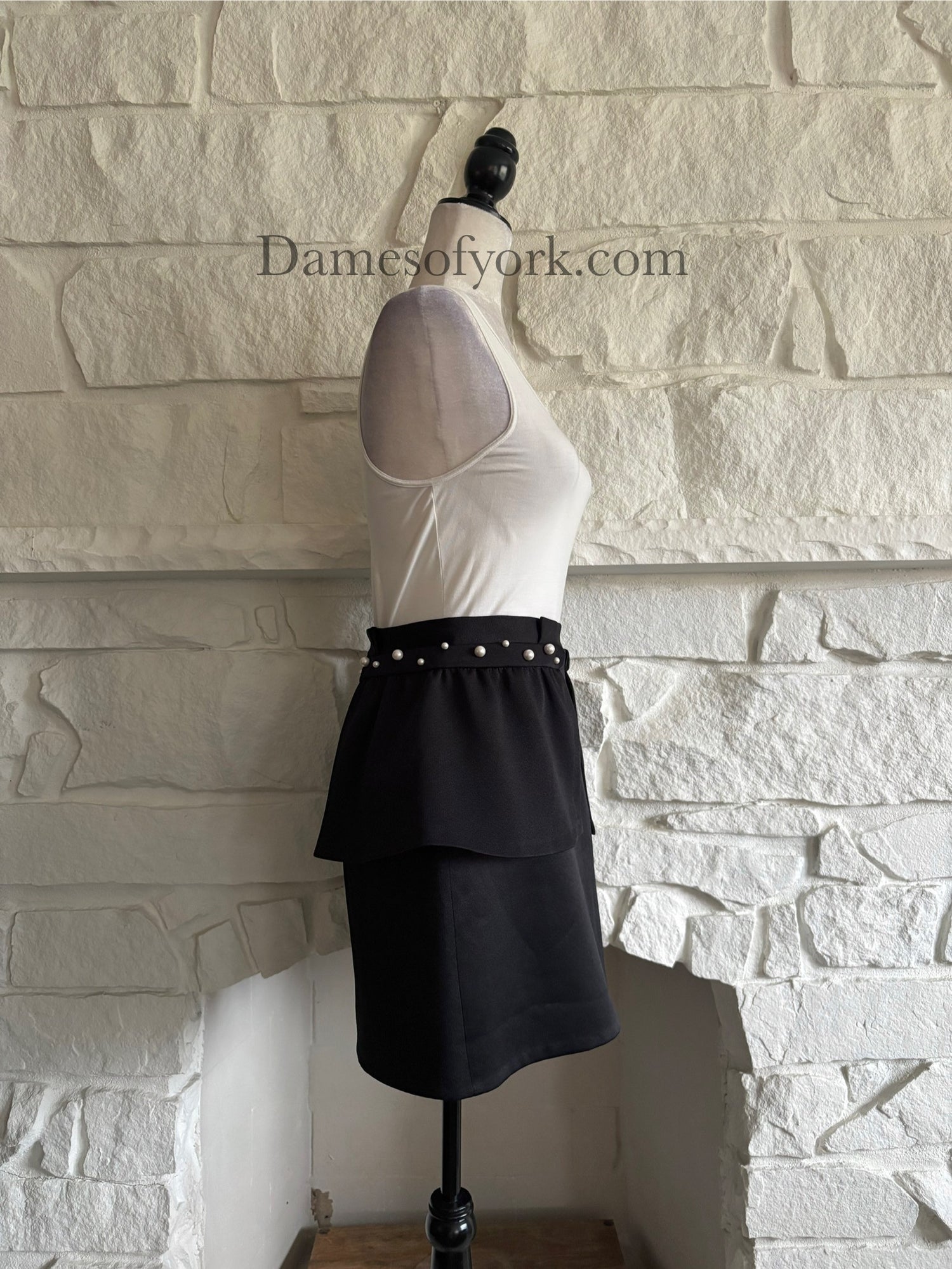 Pearlcrest Peplum Skirt