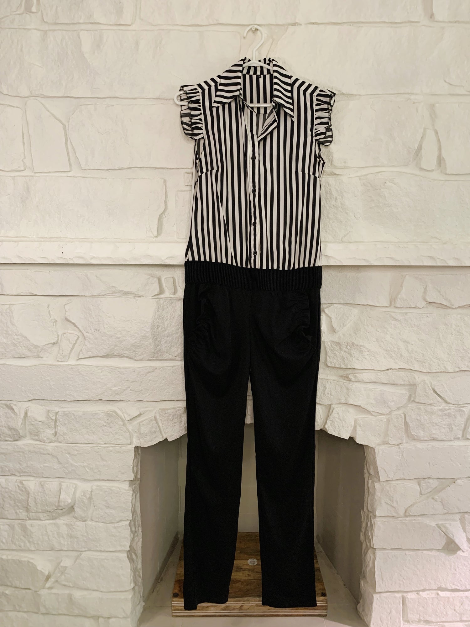 Pinstripe Jumpsuit