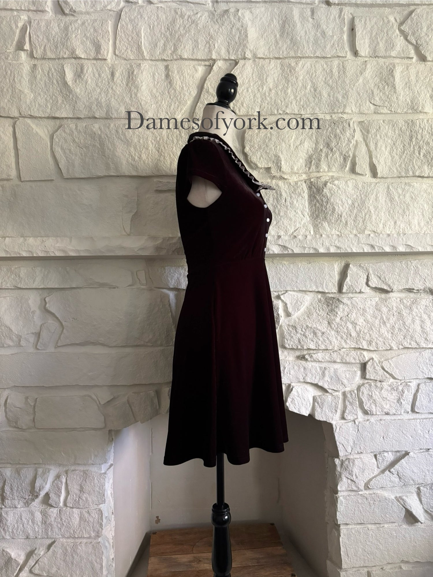 Every Mourning Collar Dress