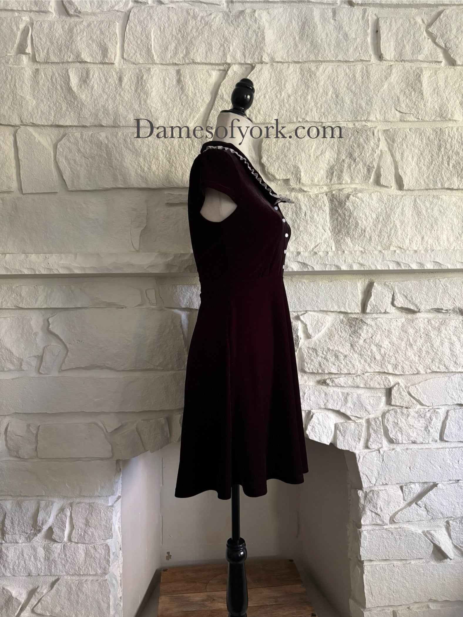 Every Mourning Collar Dress