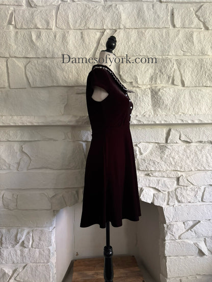 Every Mourning Collar Dress