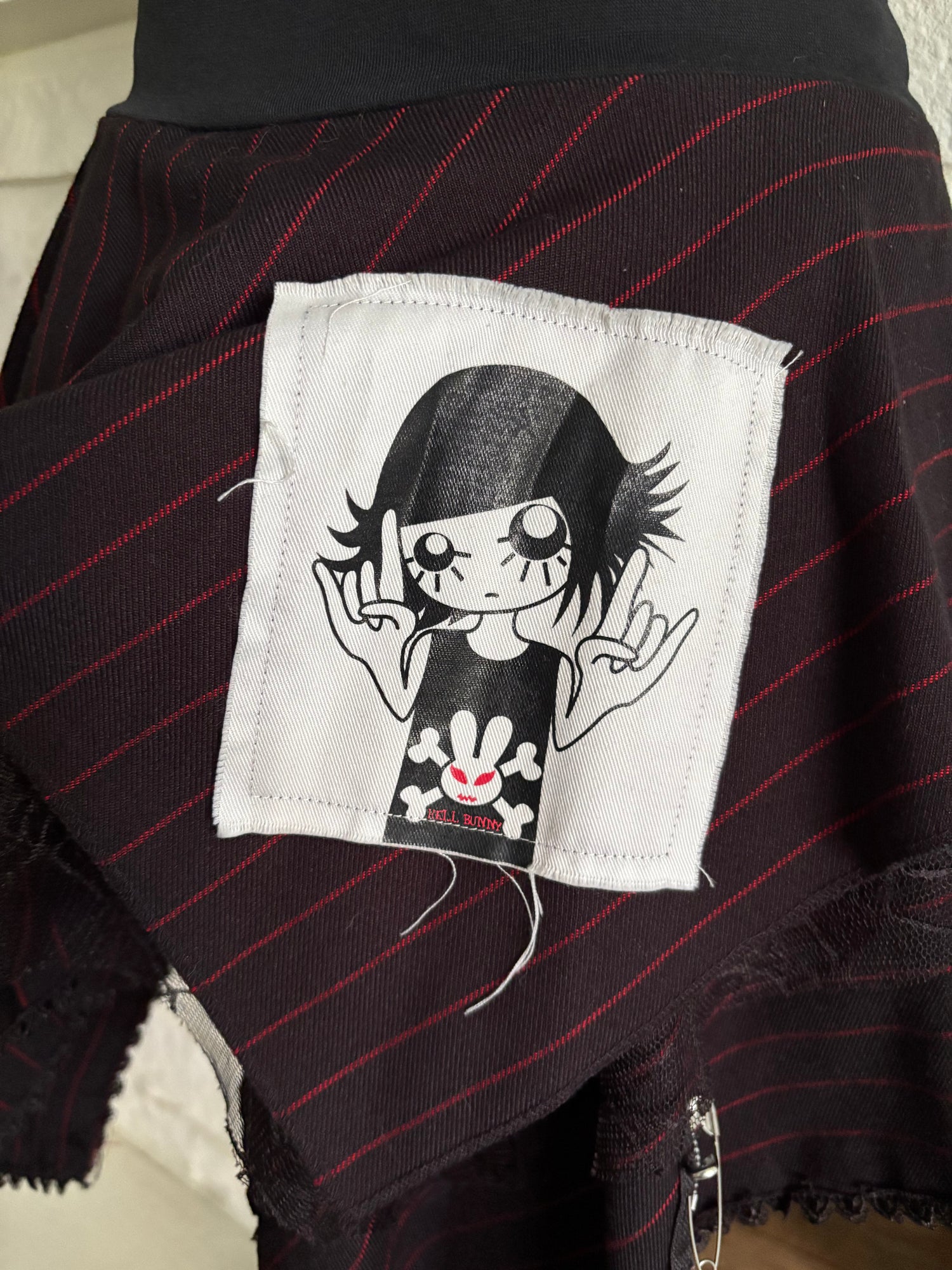 Anarchy Bunny Skirt