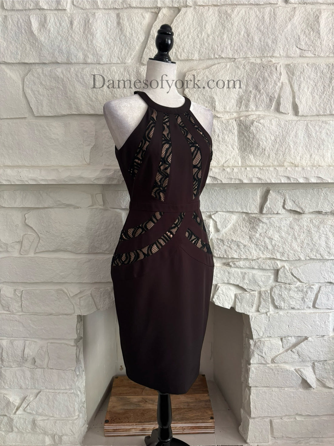 Soft Threat Halter Dress