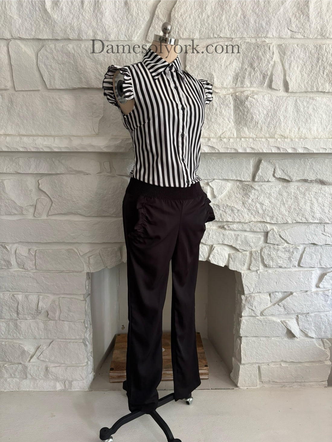 Pinstripe Jumpsuit