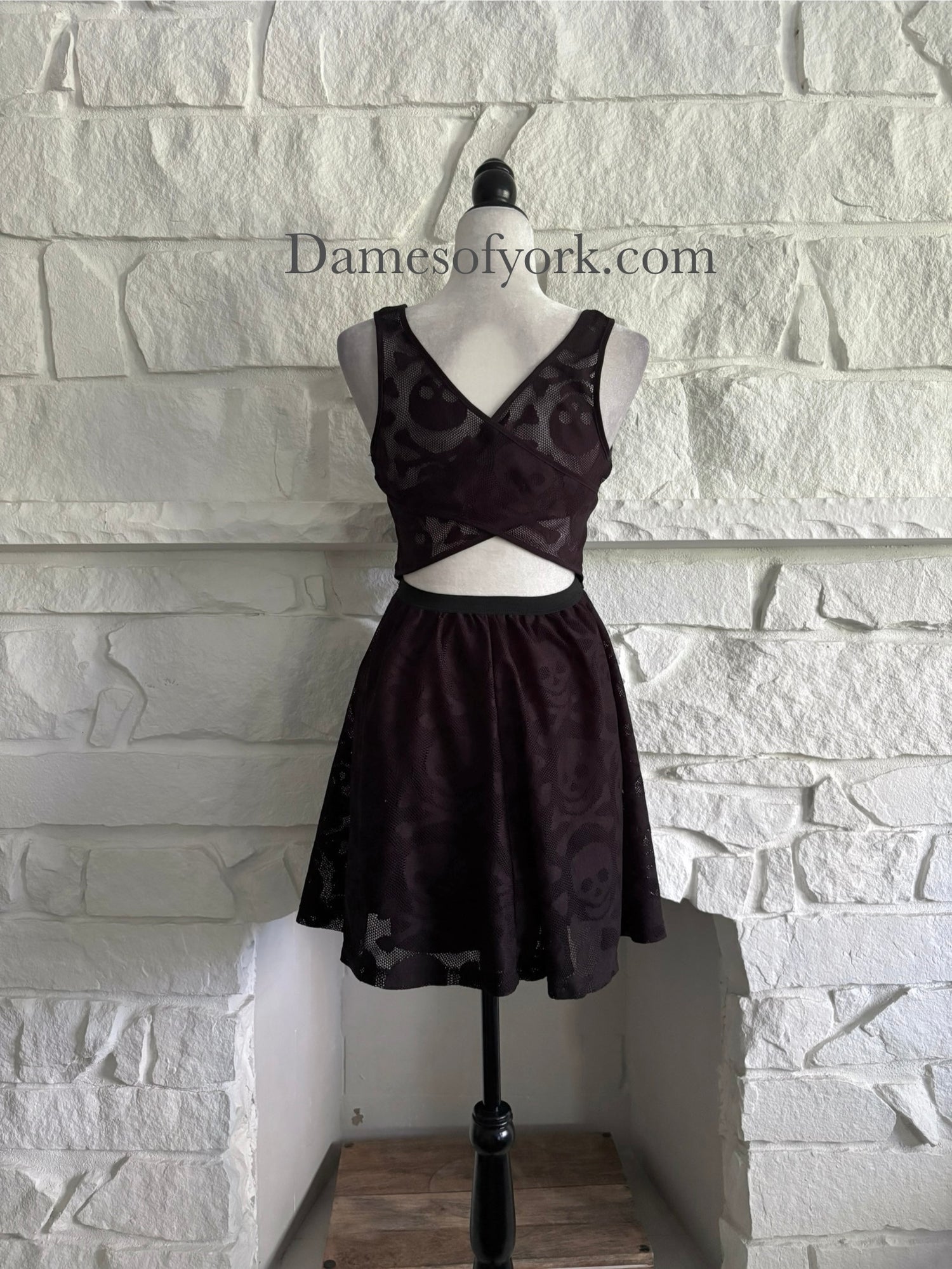 Skullveil Skater Dress