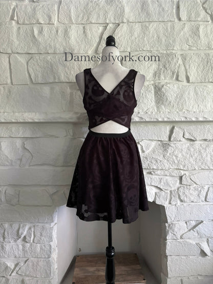 Skullveil Skater Dress