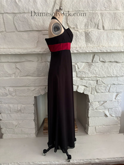 Red Sash Dress