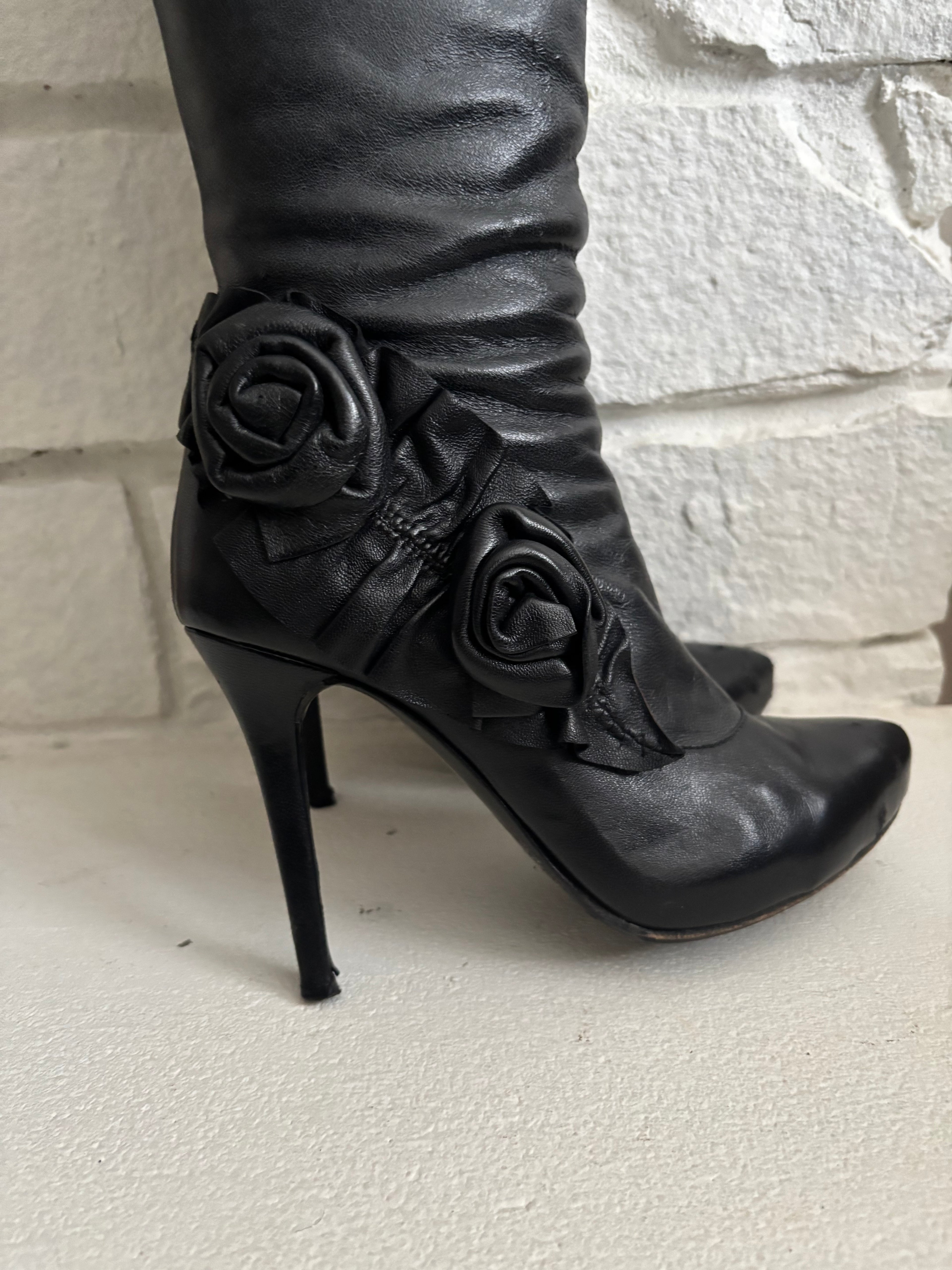 Fellini Flower Boots