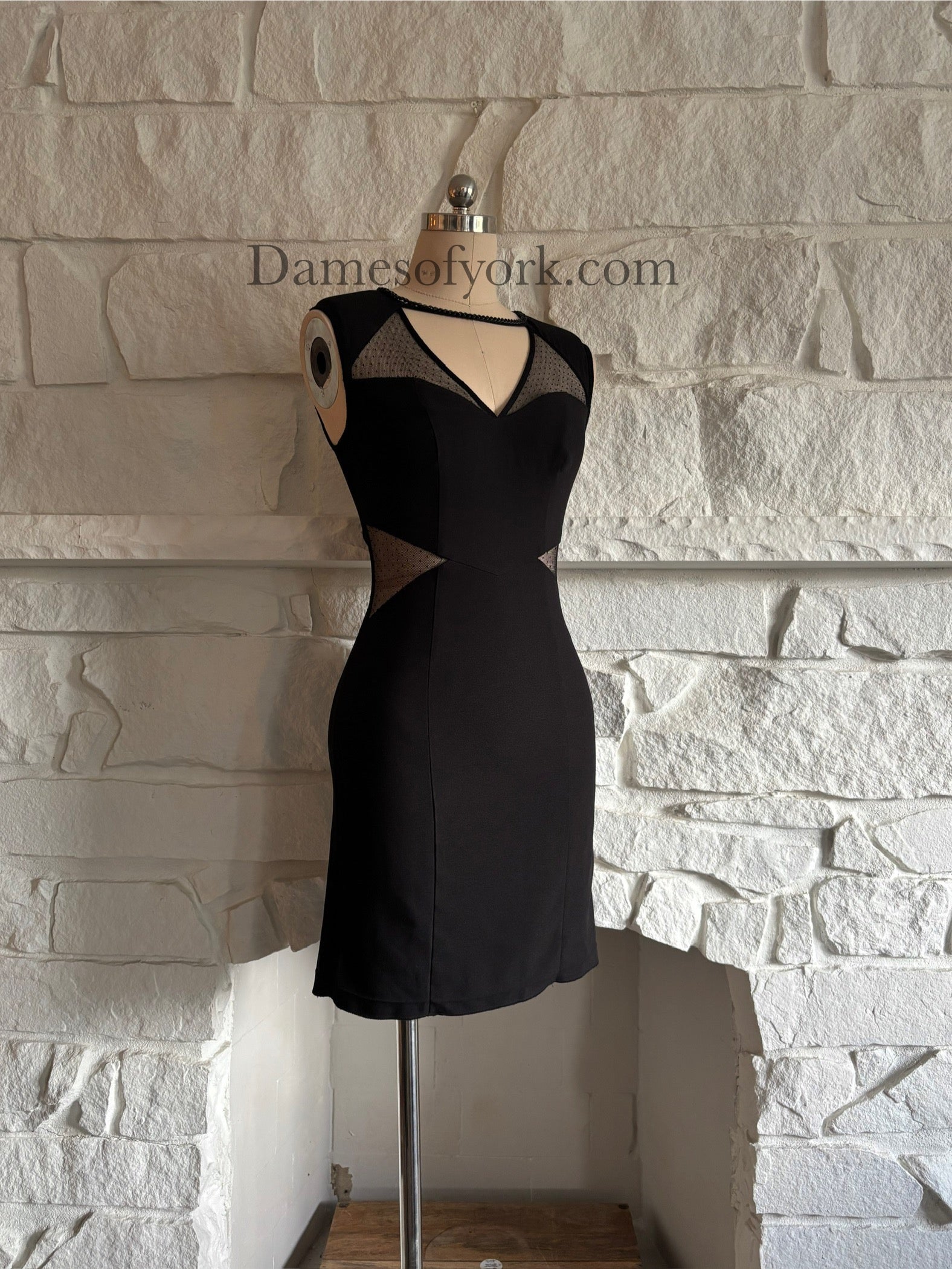 Chain Veil Siren Dress