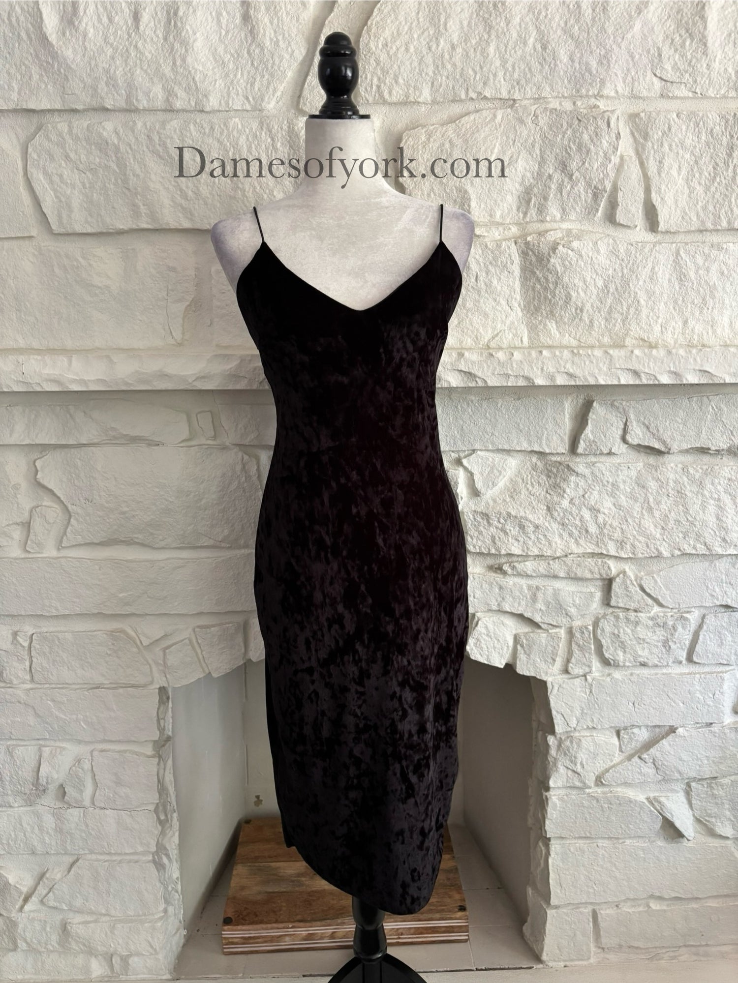 Revamped Velvet Dress