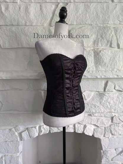 Midnight Lace Corset Top