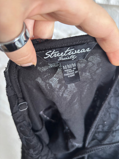 Lacebound Skater Dress