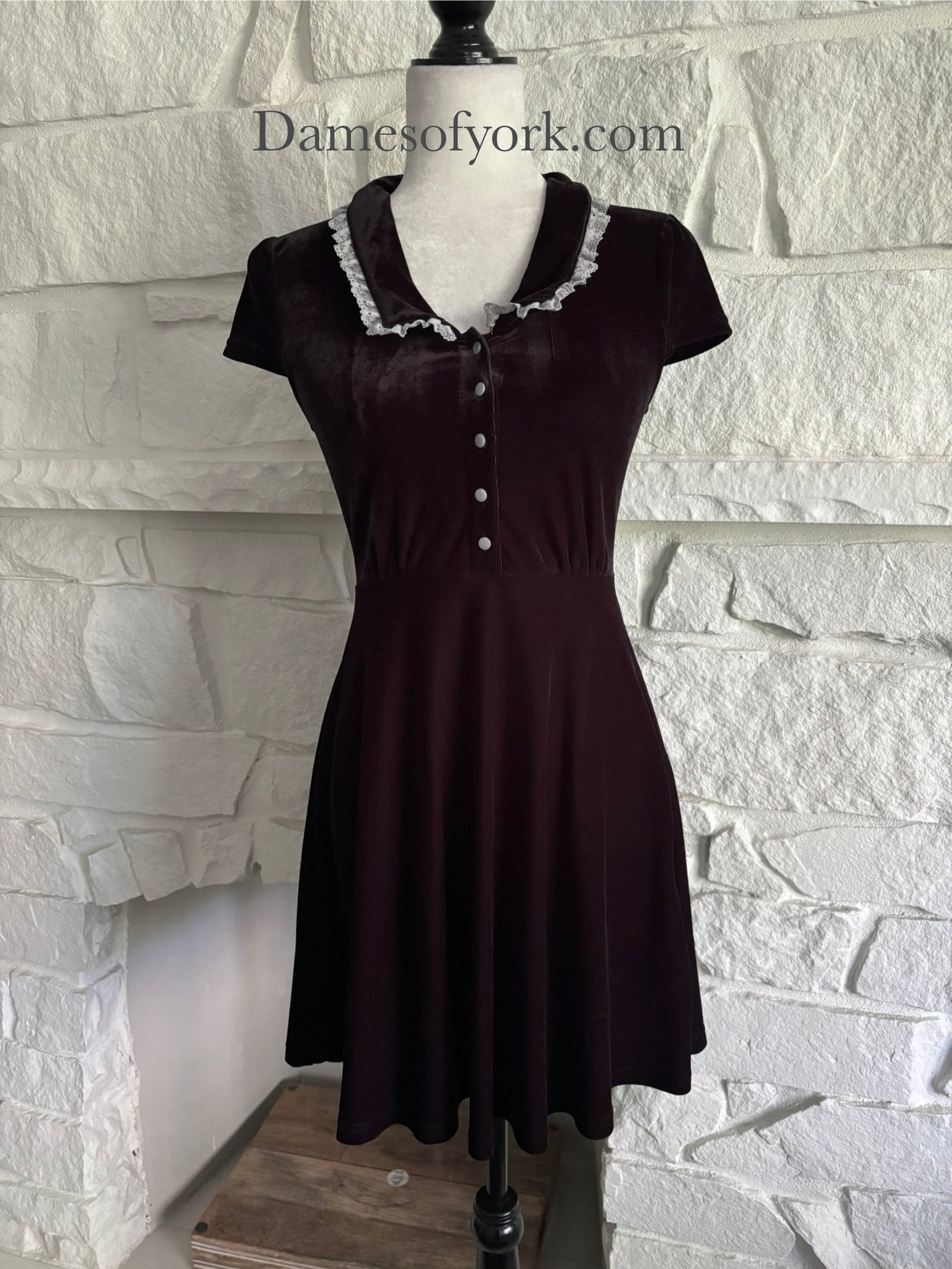 Every Mourning Collar Dress
