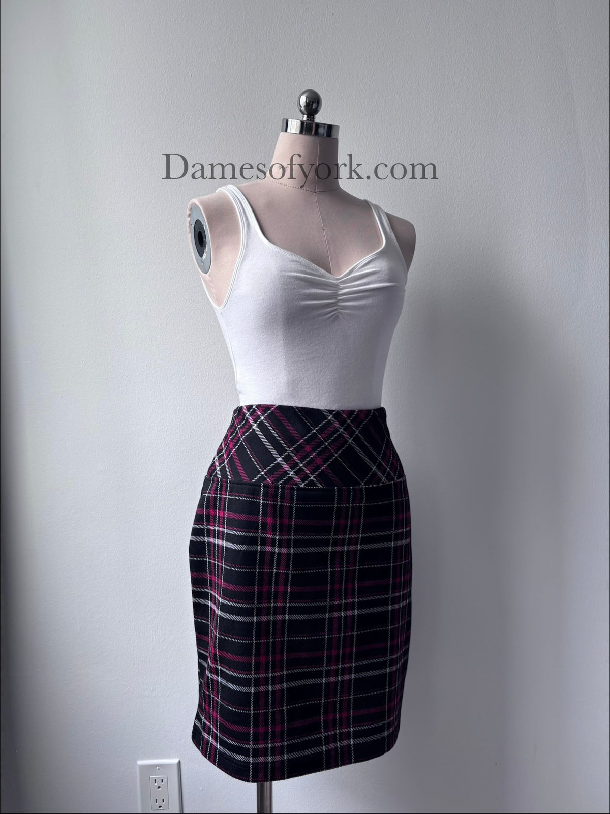 Spellbound Plaid Skirt
