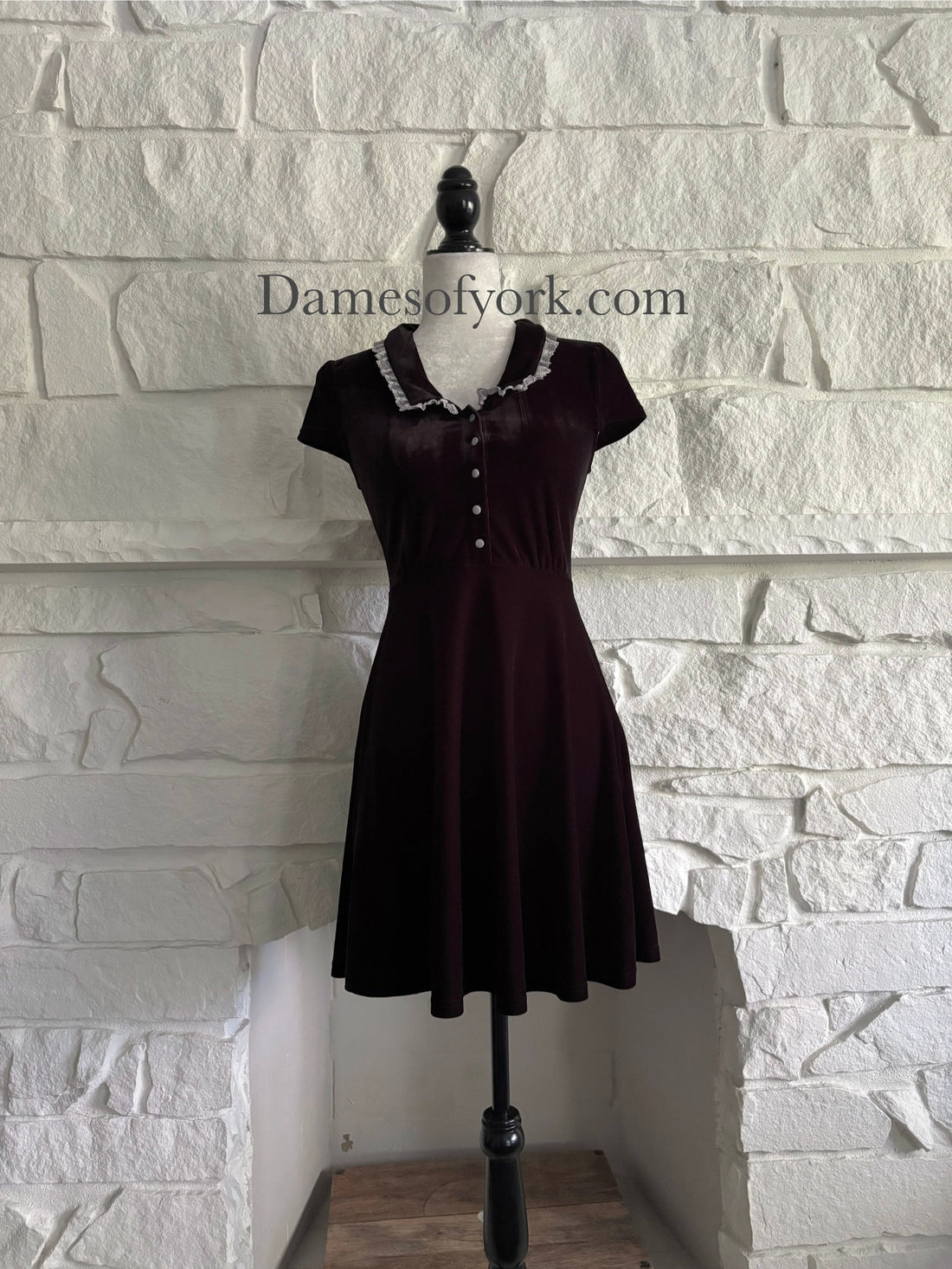 Every Mourning Collar Dress