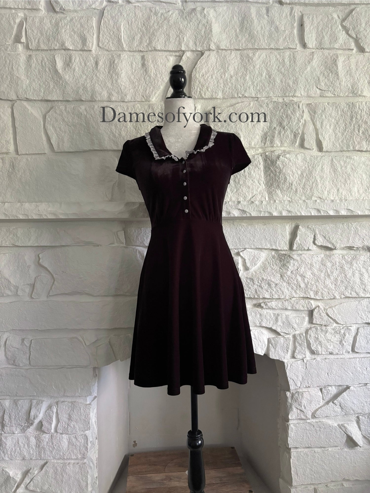 Every Mourning Collar Dress