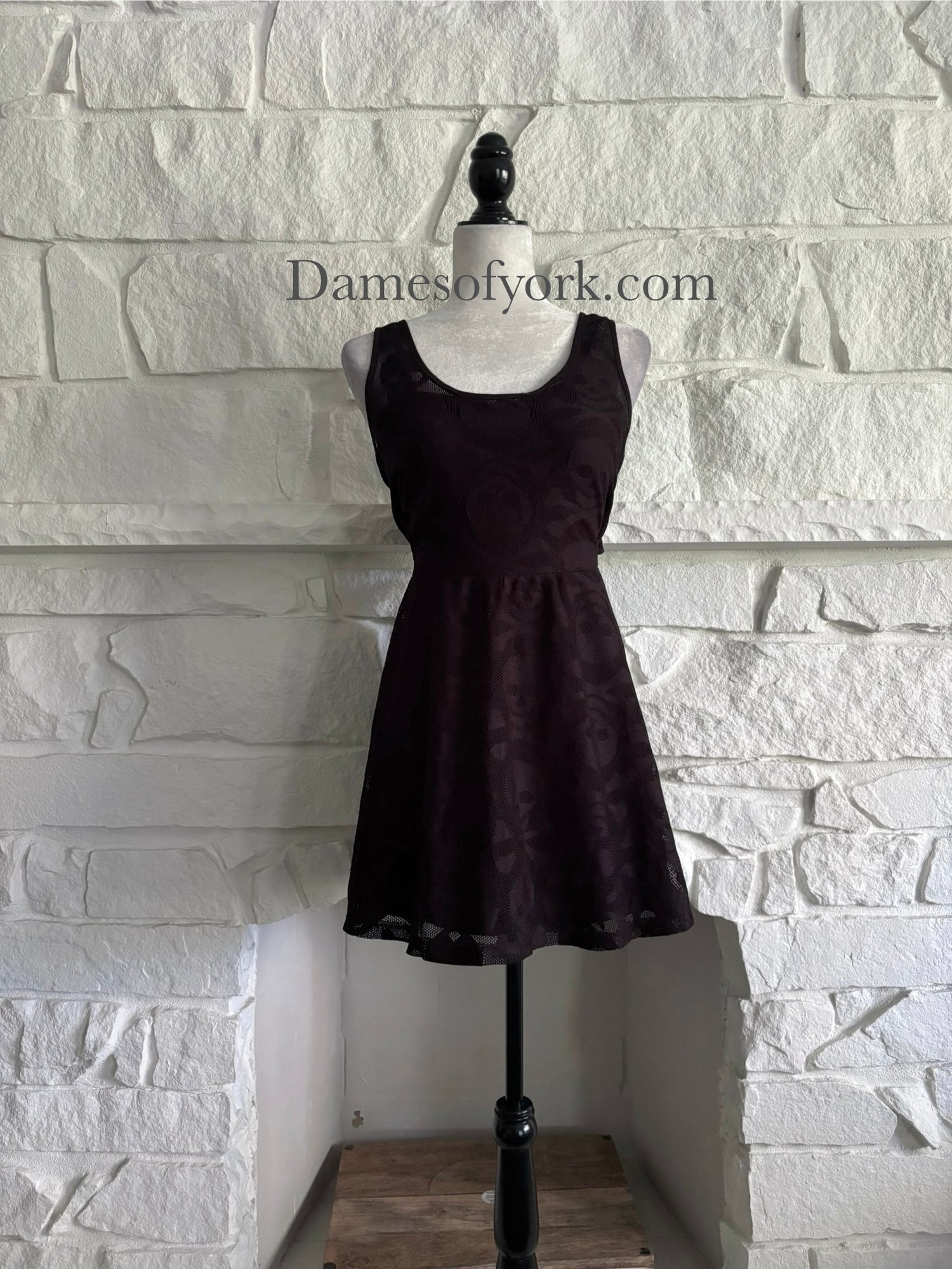 Skullveil Skater Dress