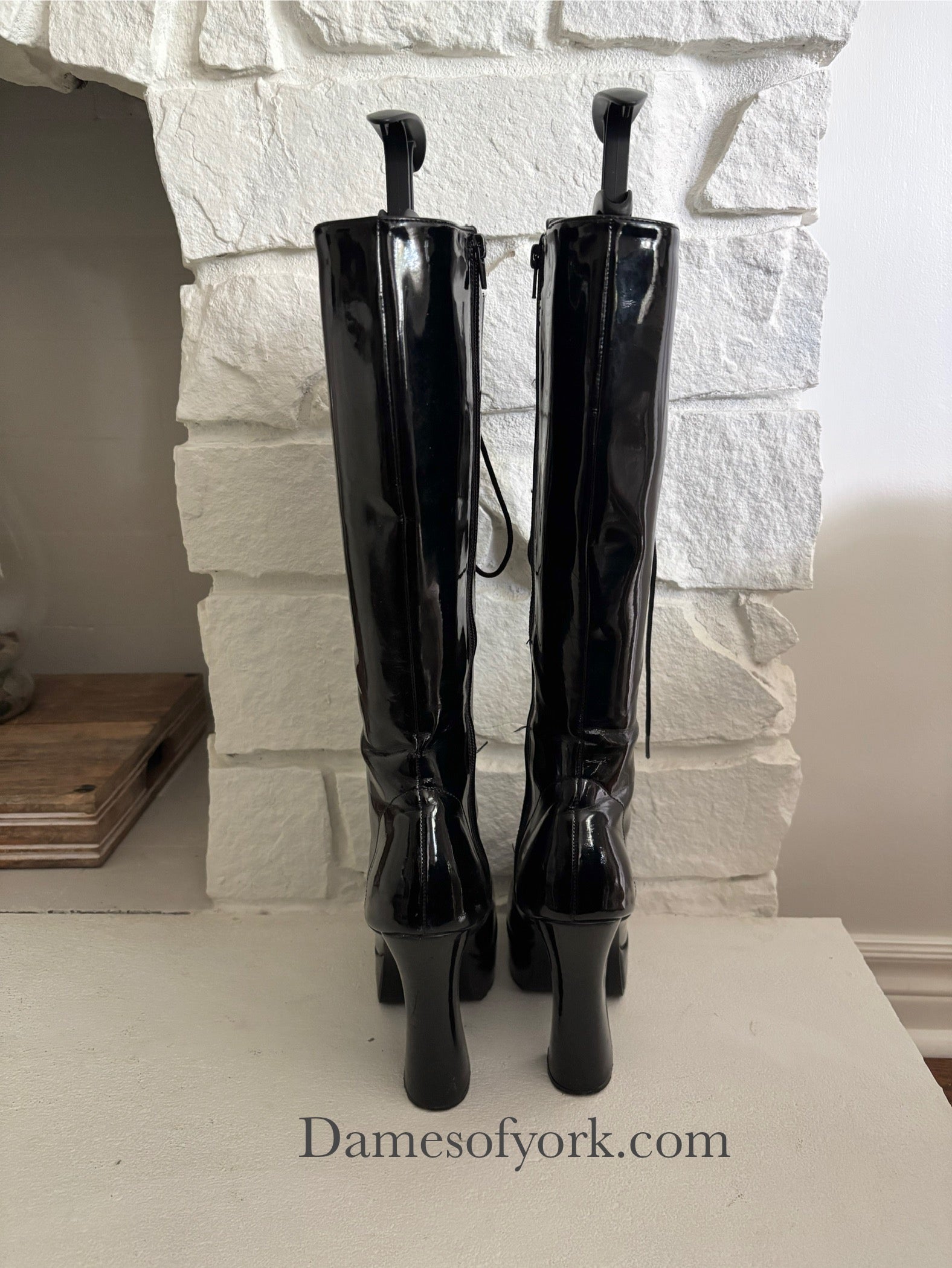 Pleaser Electra Lace-Up Boots