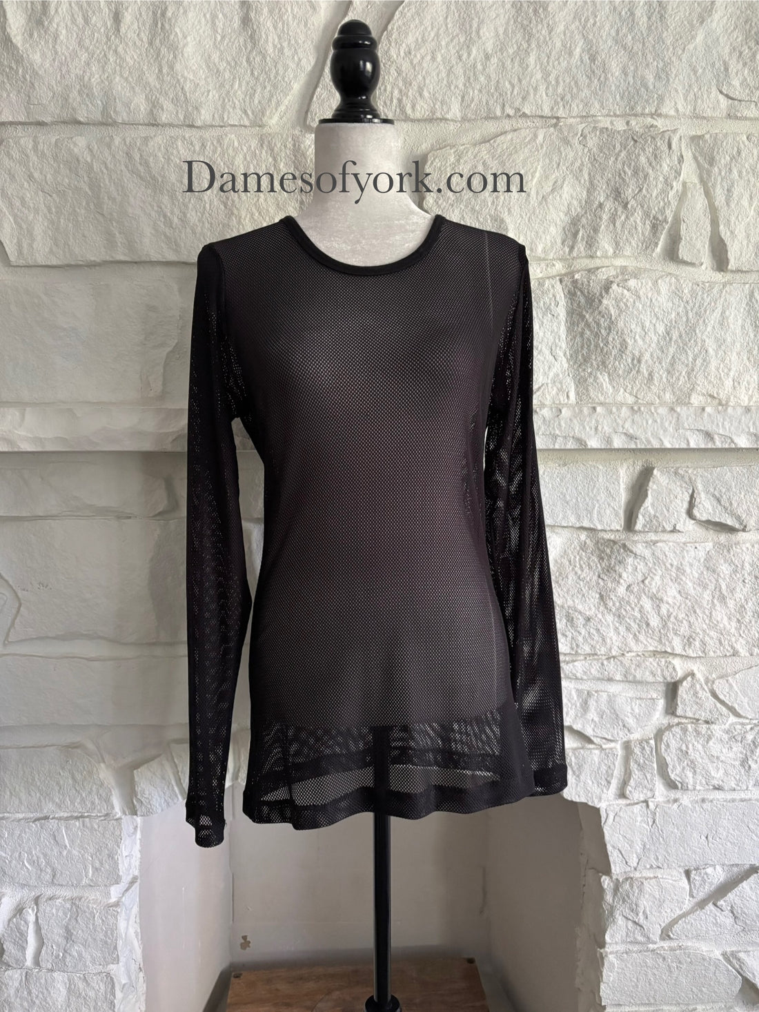Shadow Veil Mesh Top