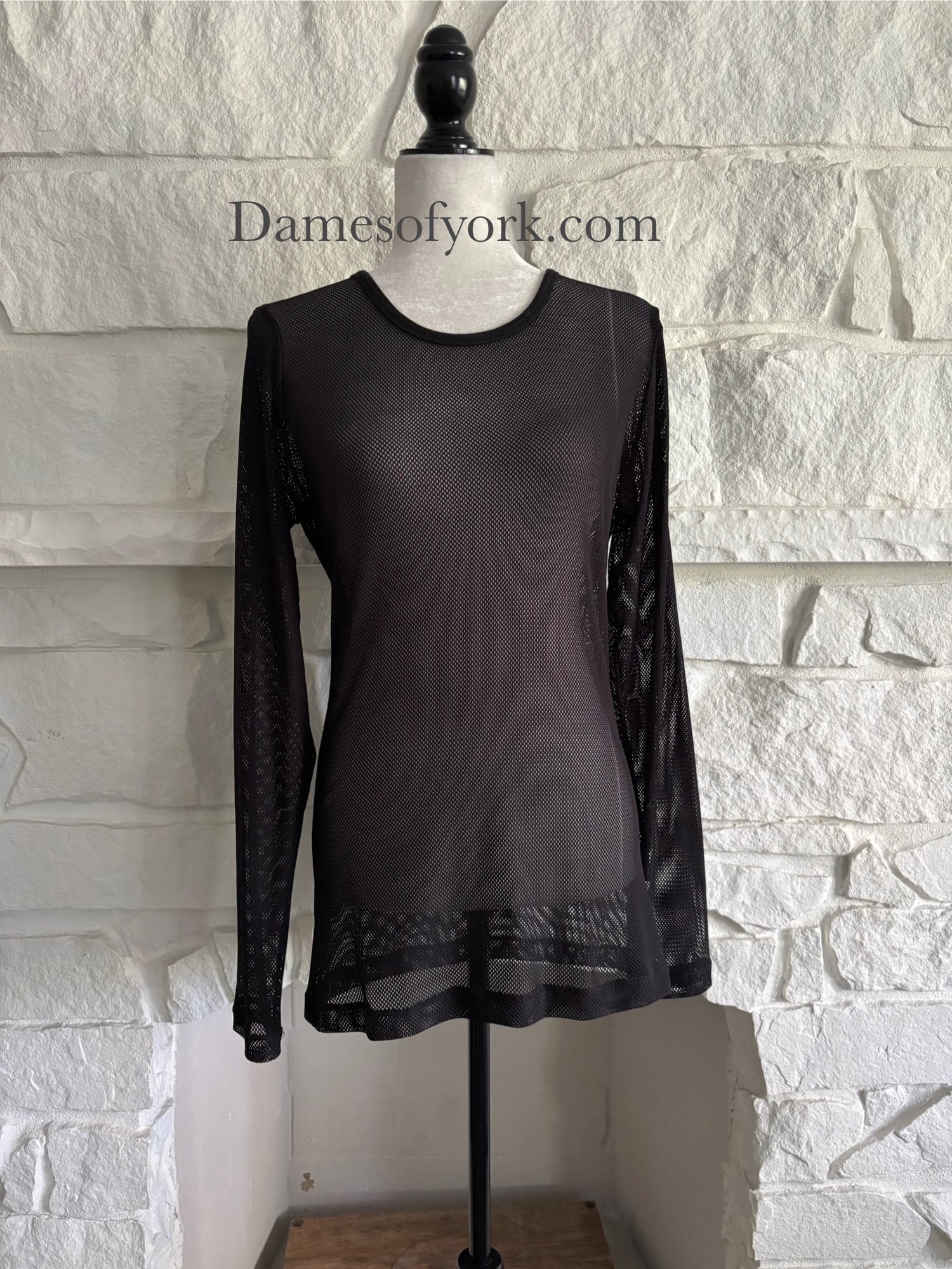 Shadow Veil Mesh Top