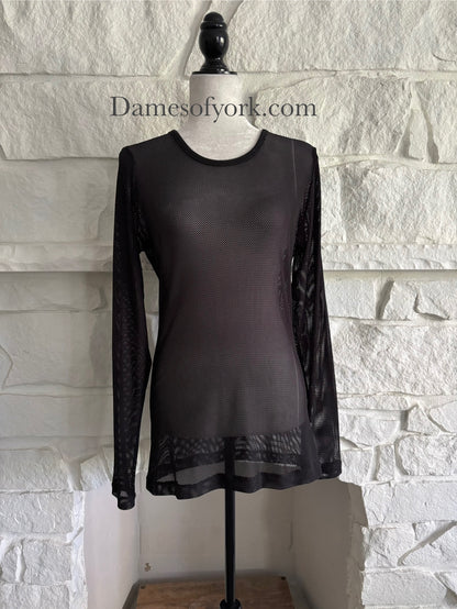 Shadow Veil Mesh Top