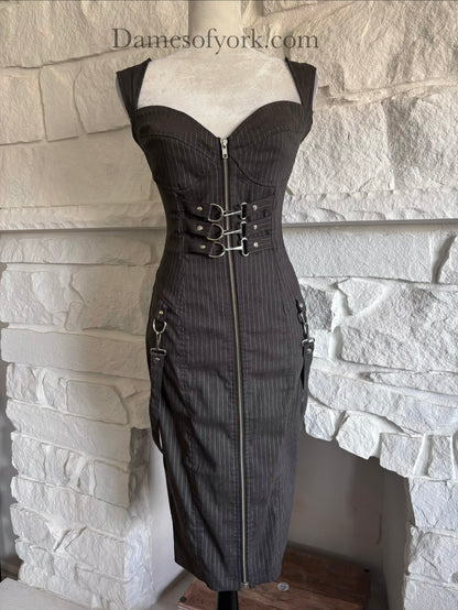 Steelheart Pinstripe Dress