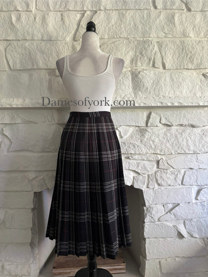 Fireside Plaid Wrap Skirt