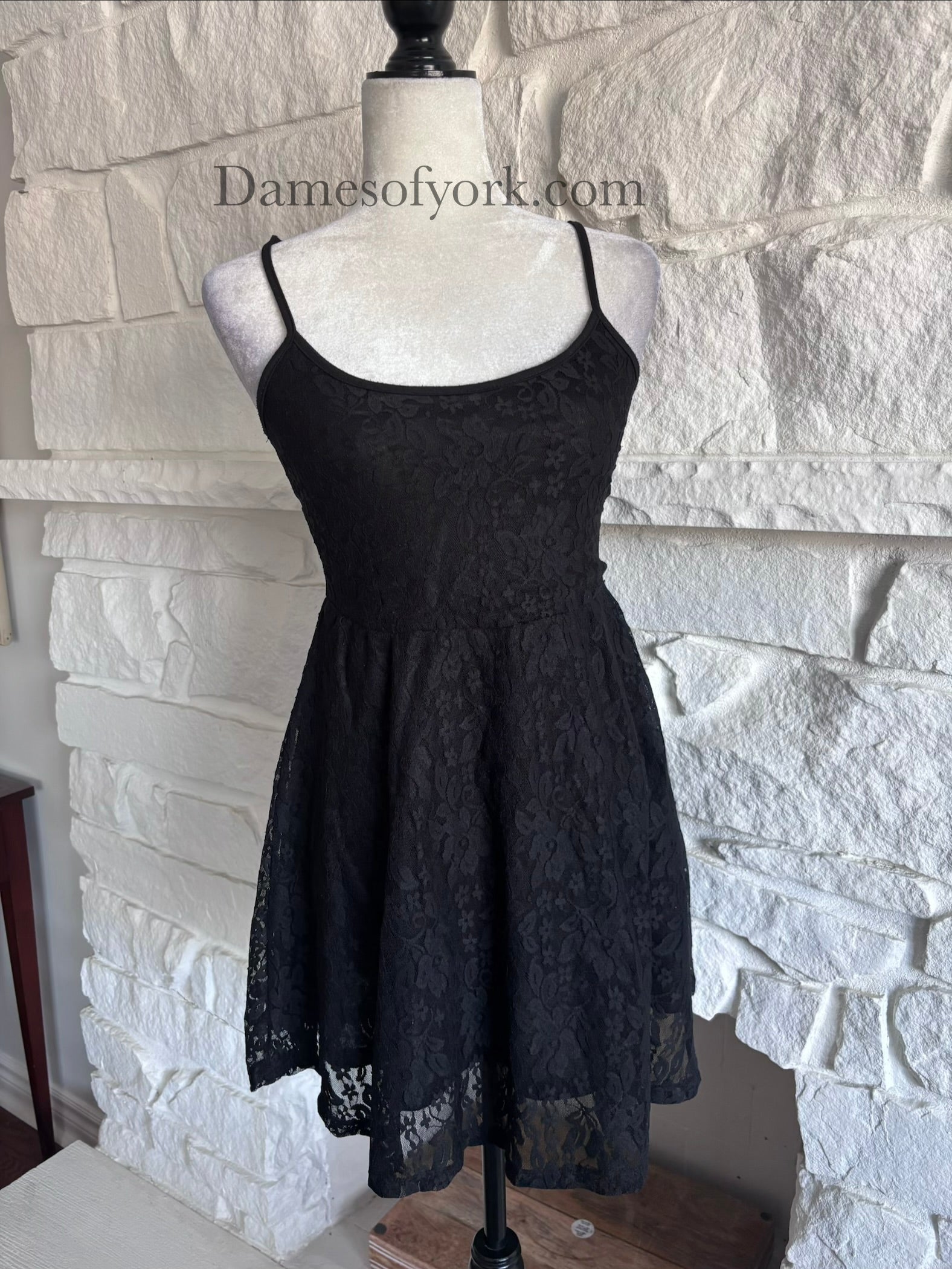 Lacebound Skater Dress